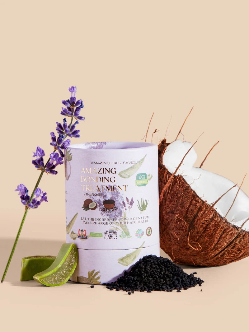 Amazing Bonding Treatment bottle for damaged hair repair.